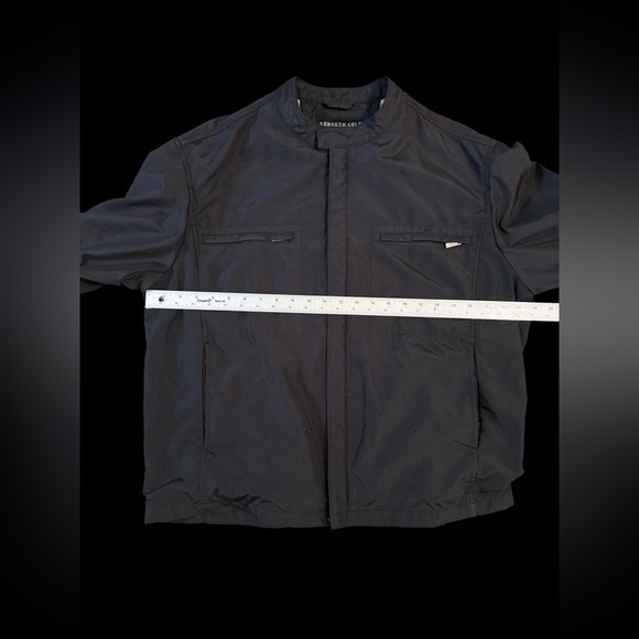 Kenneth Cole New York Men’s Black Lightweight Jacket XXL Zip Front Casual - Picture 1 of 8